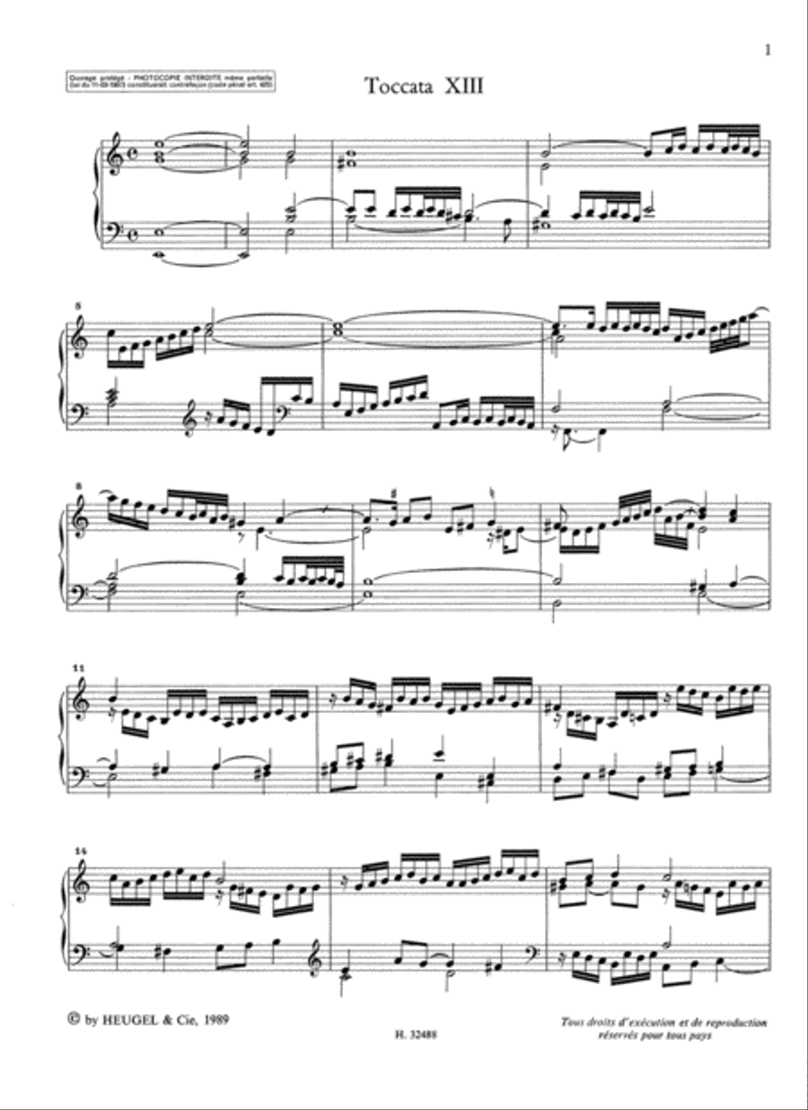 Oeuvres Completes De Clavecin Tome 2/volume 1(lp58) Harpsichord scores gallery preview page 2