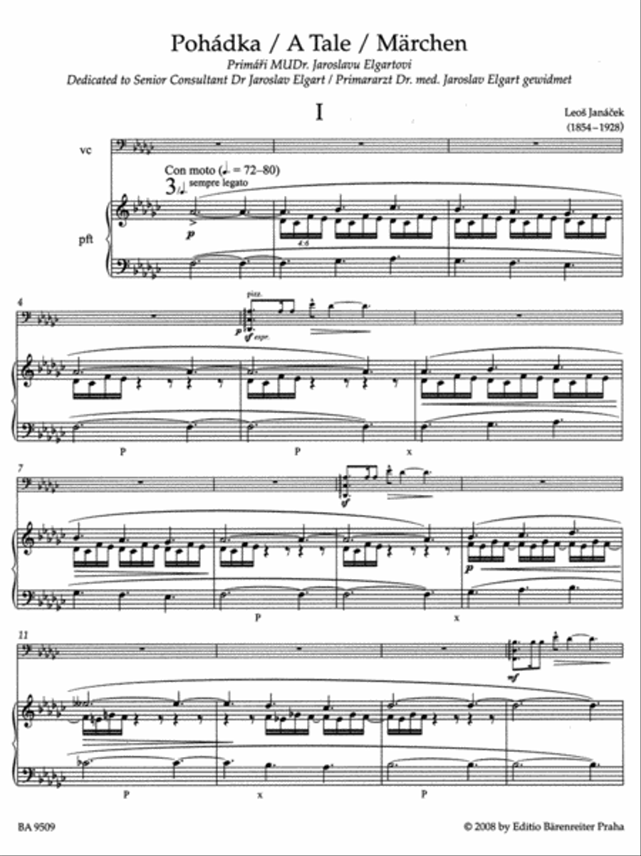 Works for Violoncello and Piano Piano Accompaniment scores gallery preview page 2