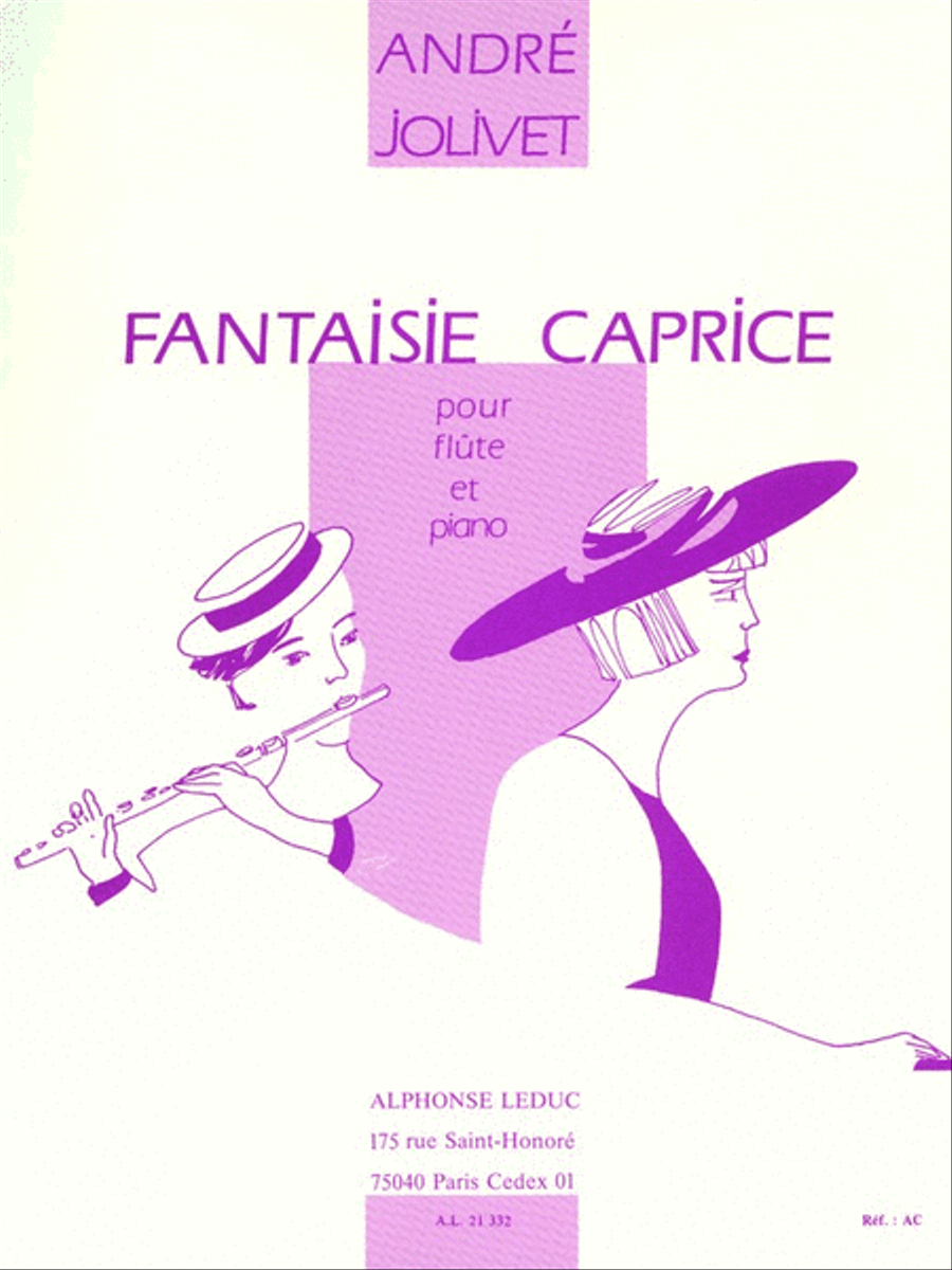 Caprice Fantasy, For Flute And Piano Flute Solo scores gallery preview page 1