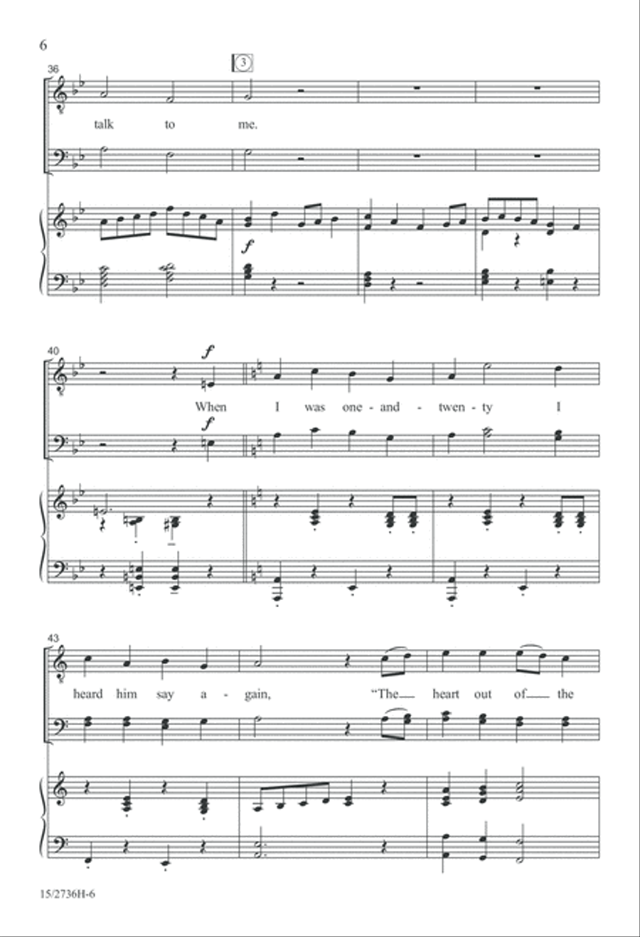 When I Was One-and-Twenty TTB scores gallery preview page 6
