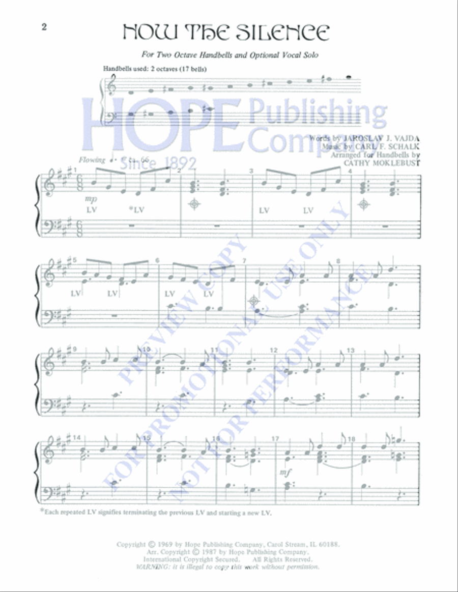 Now the Silence 2-Octaves scores gallery preview page 2