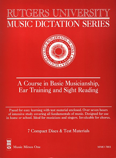 Rutgers University Music Dictation/Ear Training (7 CD Set)