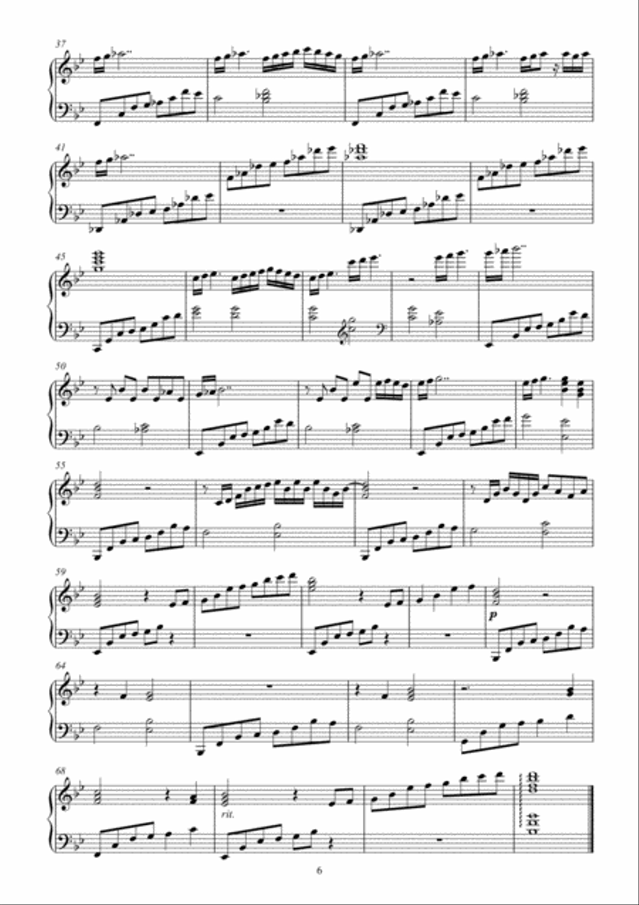 Anja Goller: Piano Sonata d minor / Klaviersonate d-moll Op.4 Piano Solo scores gallery preview page 6