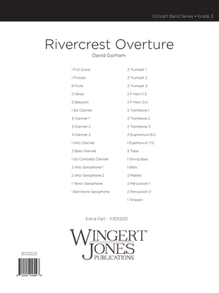Rivercrest Overture - Full Score