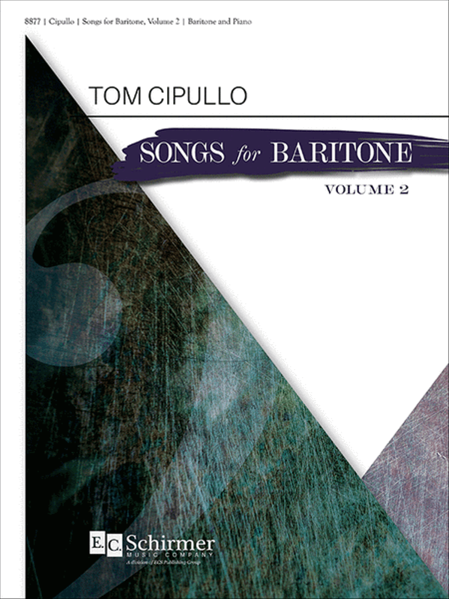 Songs for Baritone, Volume 2 Baritone Voice scores gallery preview page 1