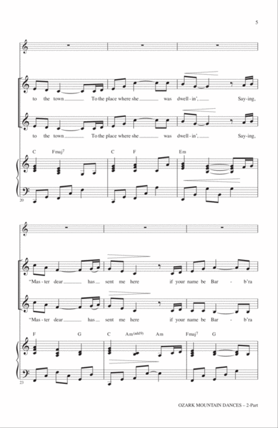 Arkansas Traveler Arkansas Traveler 2-Part scores gallery preview page 3