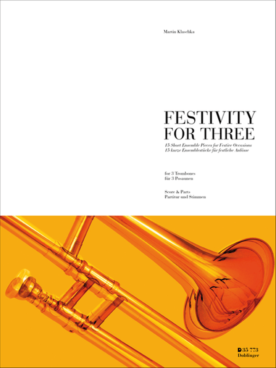 Festivity for Three Trombone scores gallery preview page 1