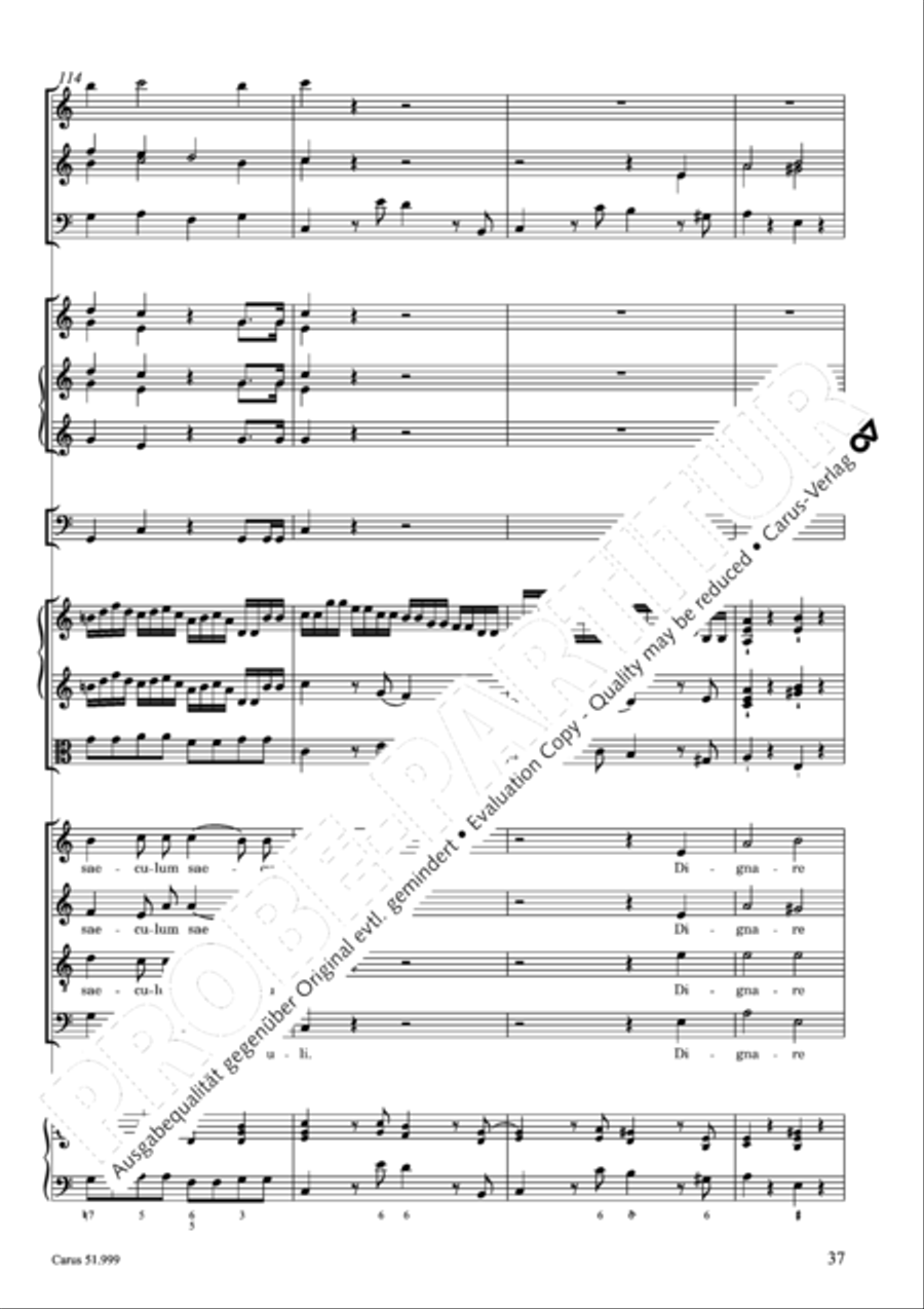 Te Deum 4-Part scores gallery preview page 38