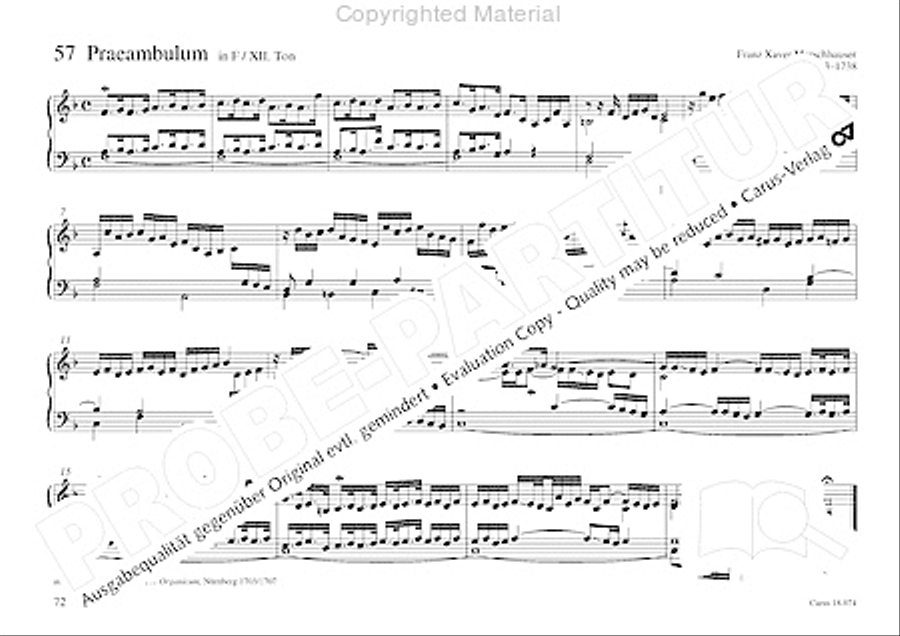 Organo pleno. Orgelstucke zum Ein- und Auszug Organ Solo scores gallery preview page 80