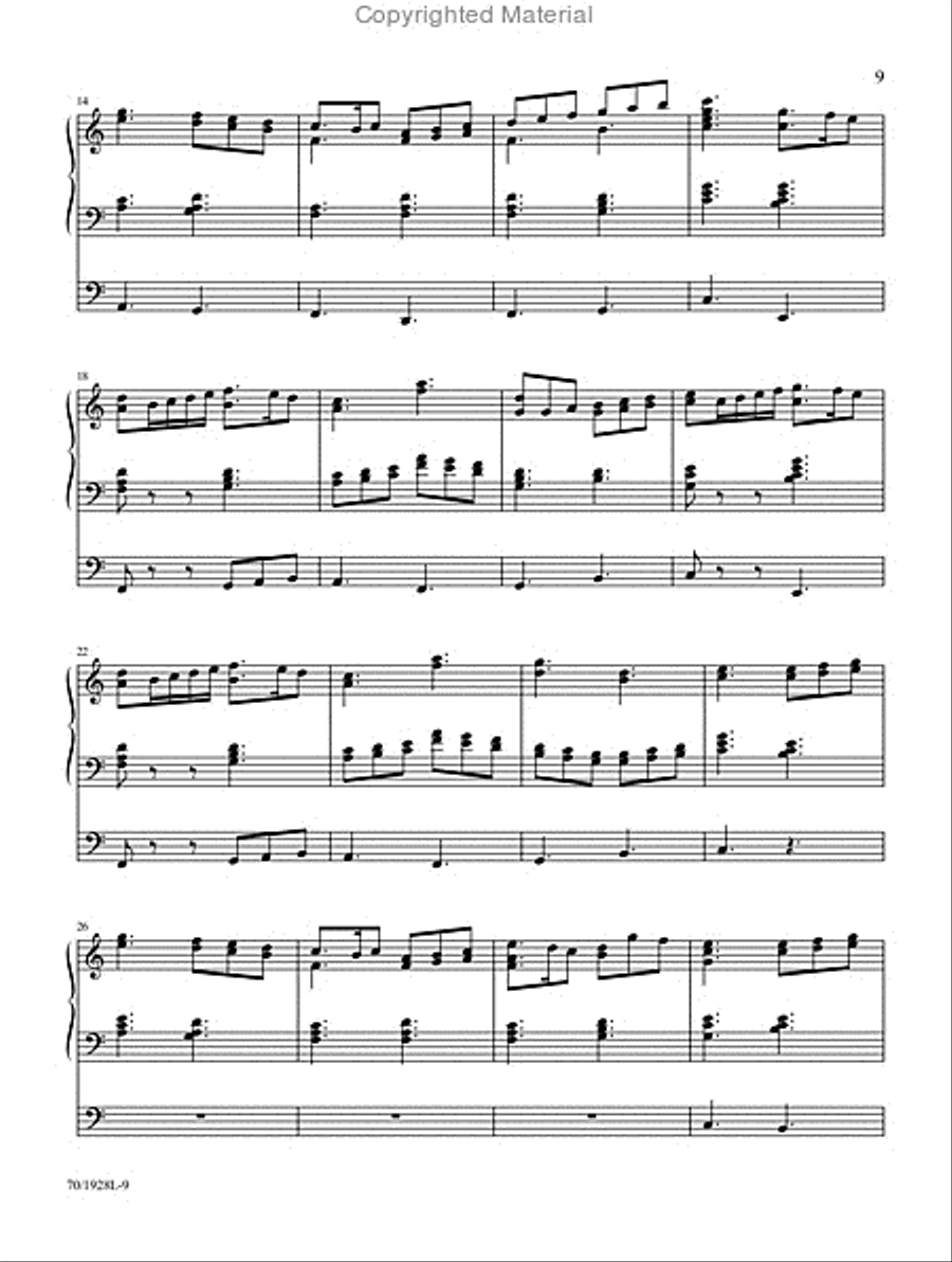 Jubilation! Organ Solo scores gallery preview page 6