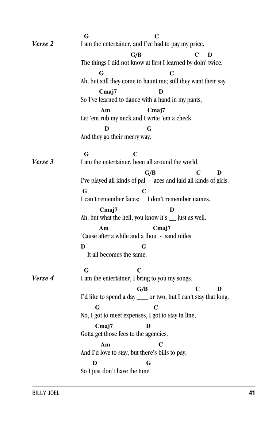 The Entertainer Piano scores gallery preview page 2