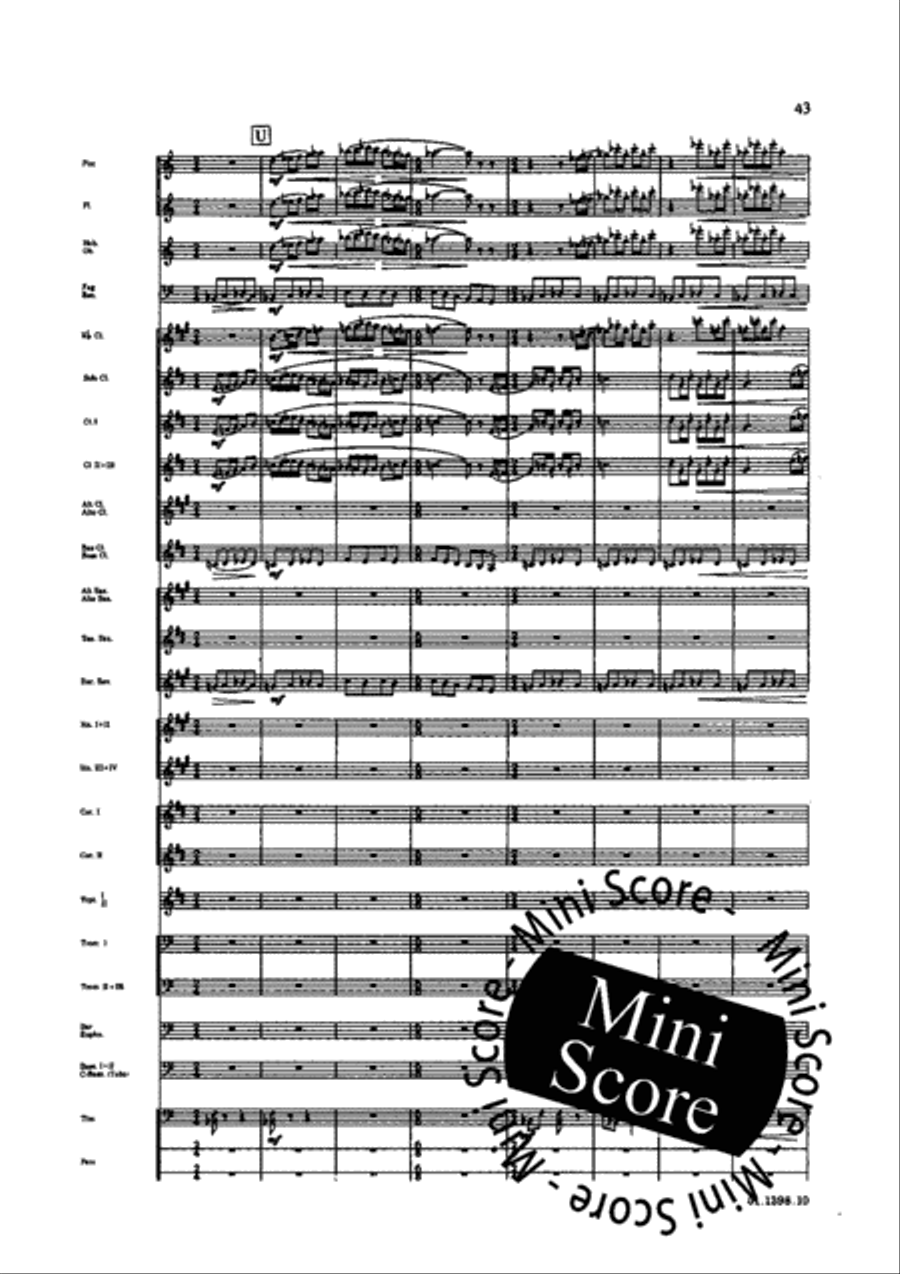 Eufonie Concert Band scores gallery preview page 45