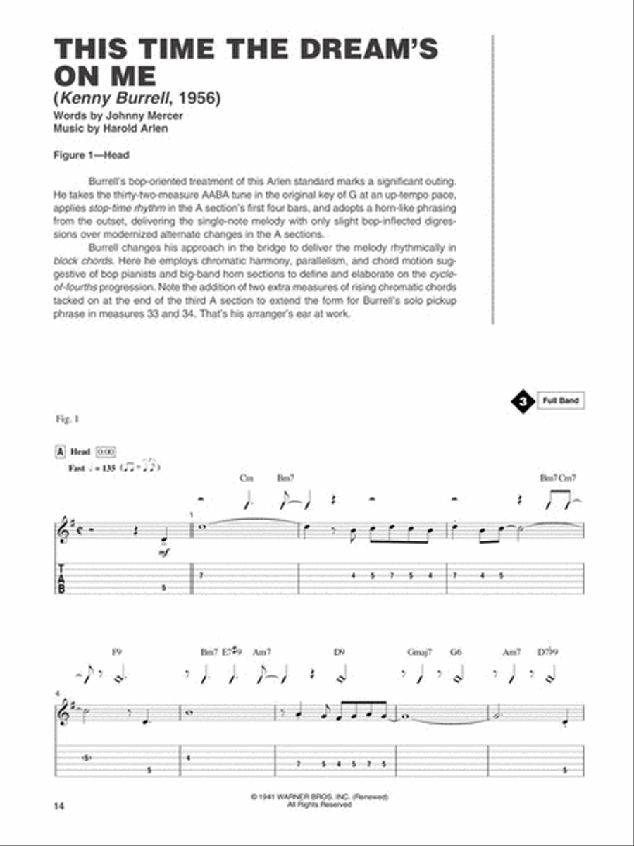 Kenny Burrell Kenny Burrell Electric Guitar scores gallery preview page 6