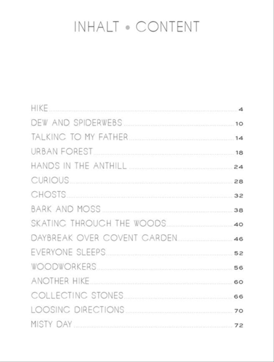 Hauschka: A Different Forest Piano Solo scores gallery preview page 3