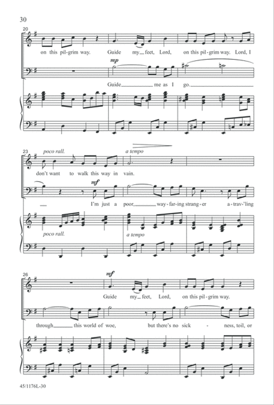 10 More Anthems for about 10 Singers 3-Part scores gallery preview page 30