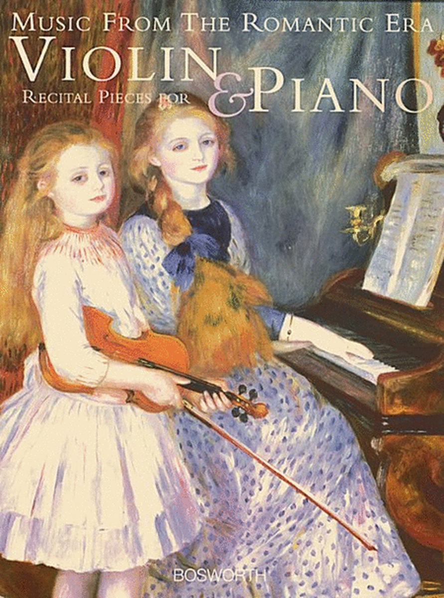 Music From Romantic Era Recital Pieces Violin/Piano