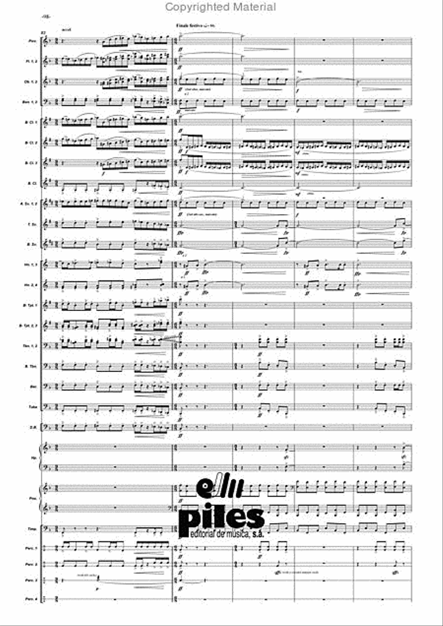 Duende Duende Concert Band scores gallery preview page 99