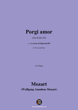 W. A. Mozart-Porgi amor(Act II,No.10),in E Major