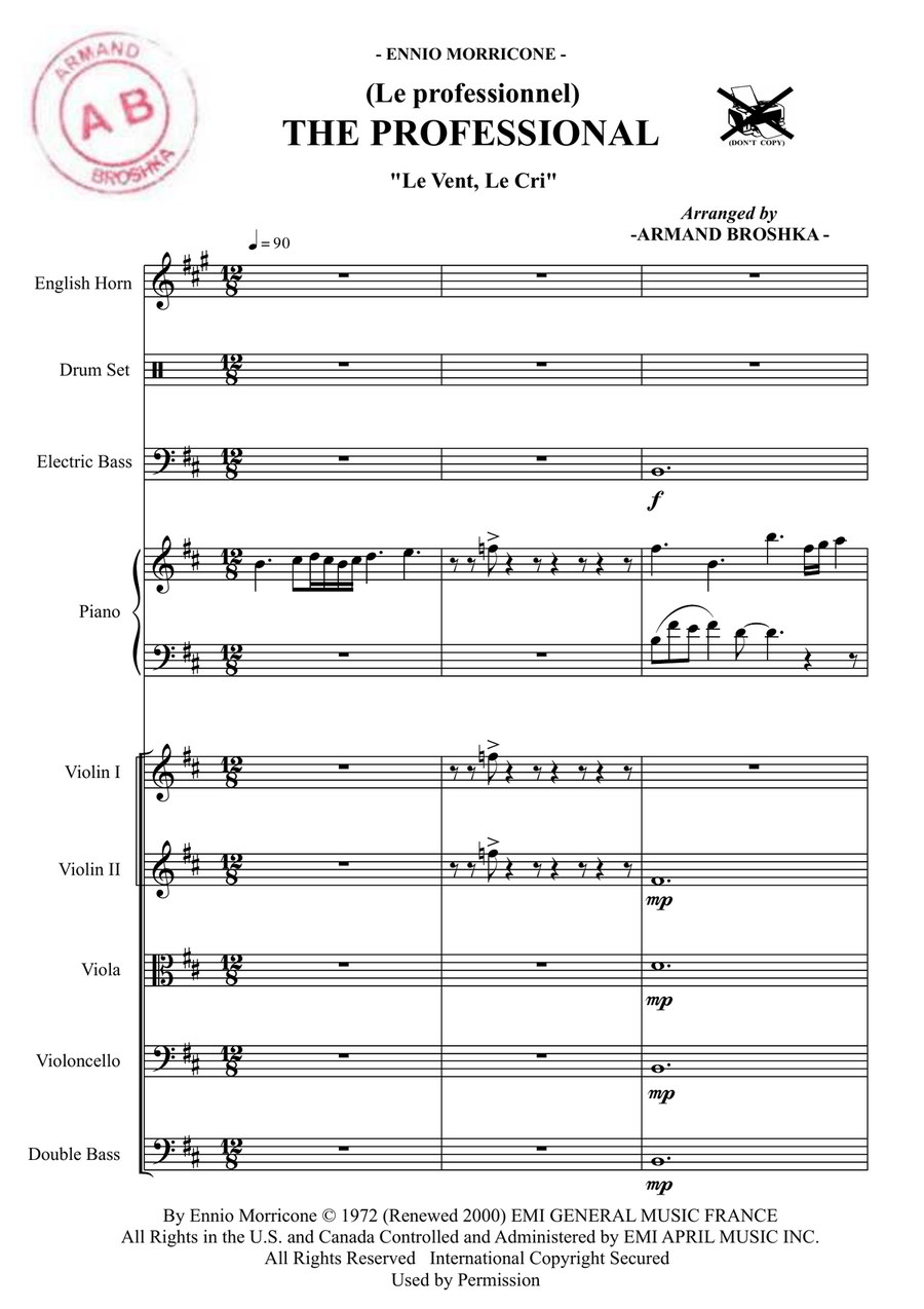 Le Vent, Le Cri String Orchestra scores gallery preview page 4