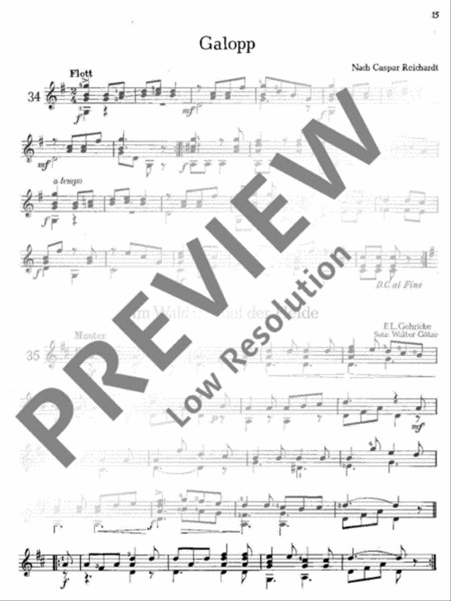 Guitar Playing for Beginners Easy Guitar scores gallery preview page 16