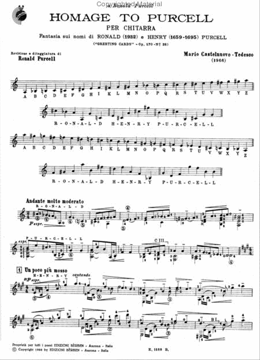 Homage To Purcell School and Community scores gallery preview page 2