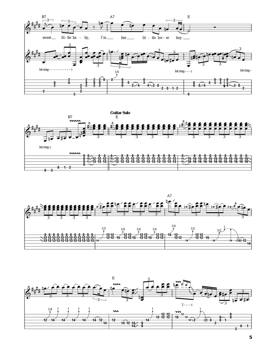Pride And Joy Pride And Joy Acoustic Guitar scores gallery preview page 5