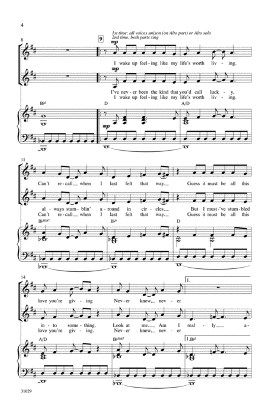All-American Girls: A Medley of Carrie Underwood Hits Women's Choir scores gallery preview page 3
