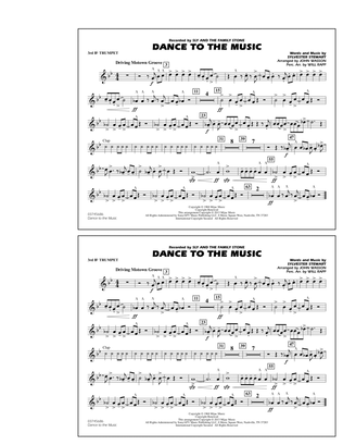Dance To The Music - 3rd Bb Trumpet