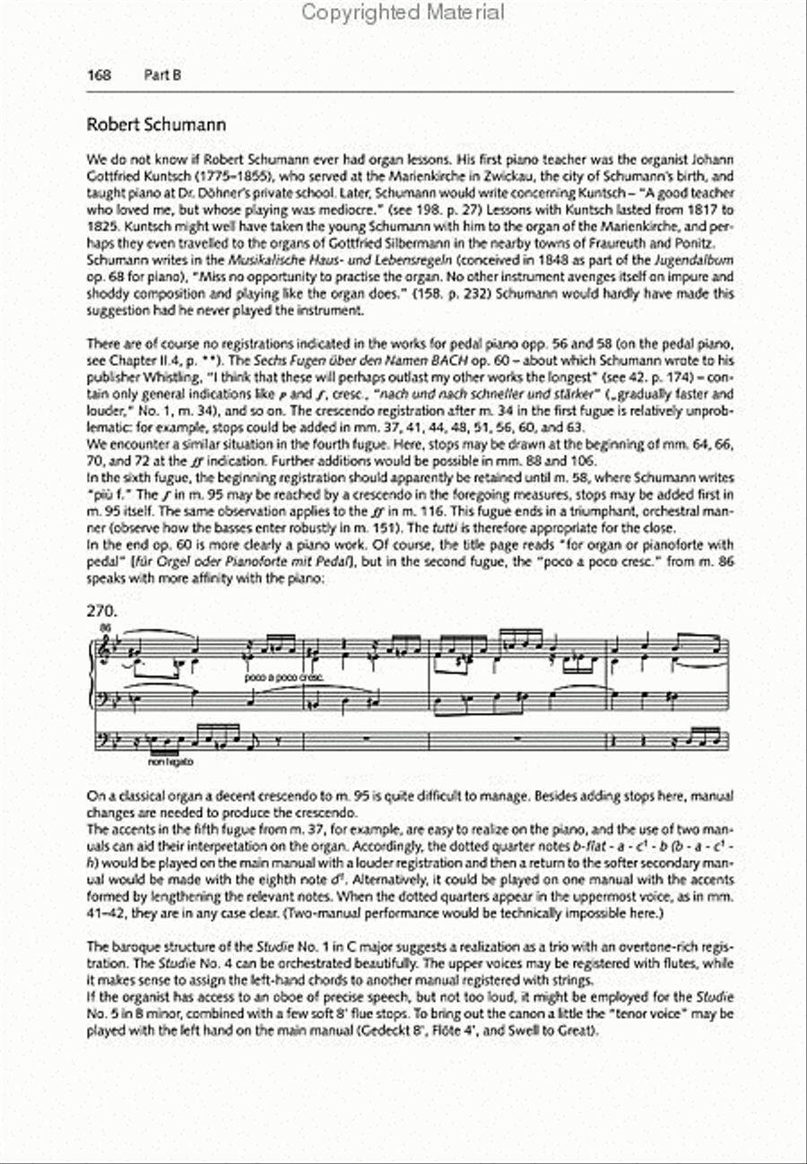 Historical Performance Practice in Organ Playing - The Romantic Era Organ Solo scores gallery preview page 3