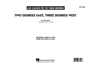 Two Degrees East, Three Degrees West - Full Score