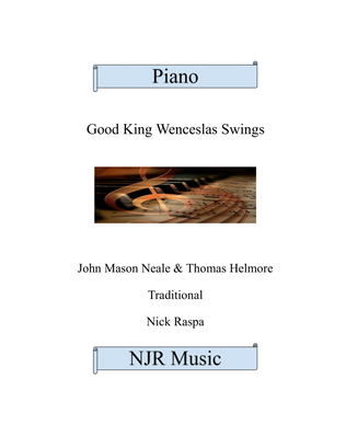 Book cover for Good King Wenceslas Swings (advanced intermediate piano)