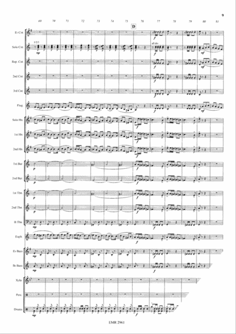 The Clowns The Clowns Brass Band scores gallery preview page 10