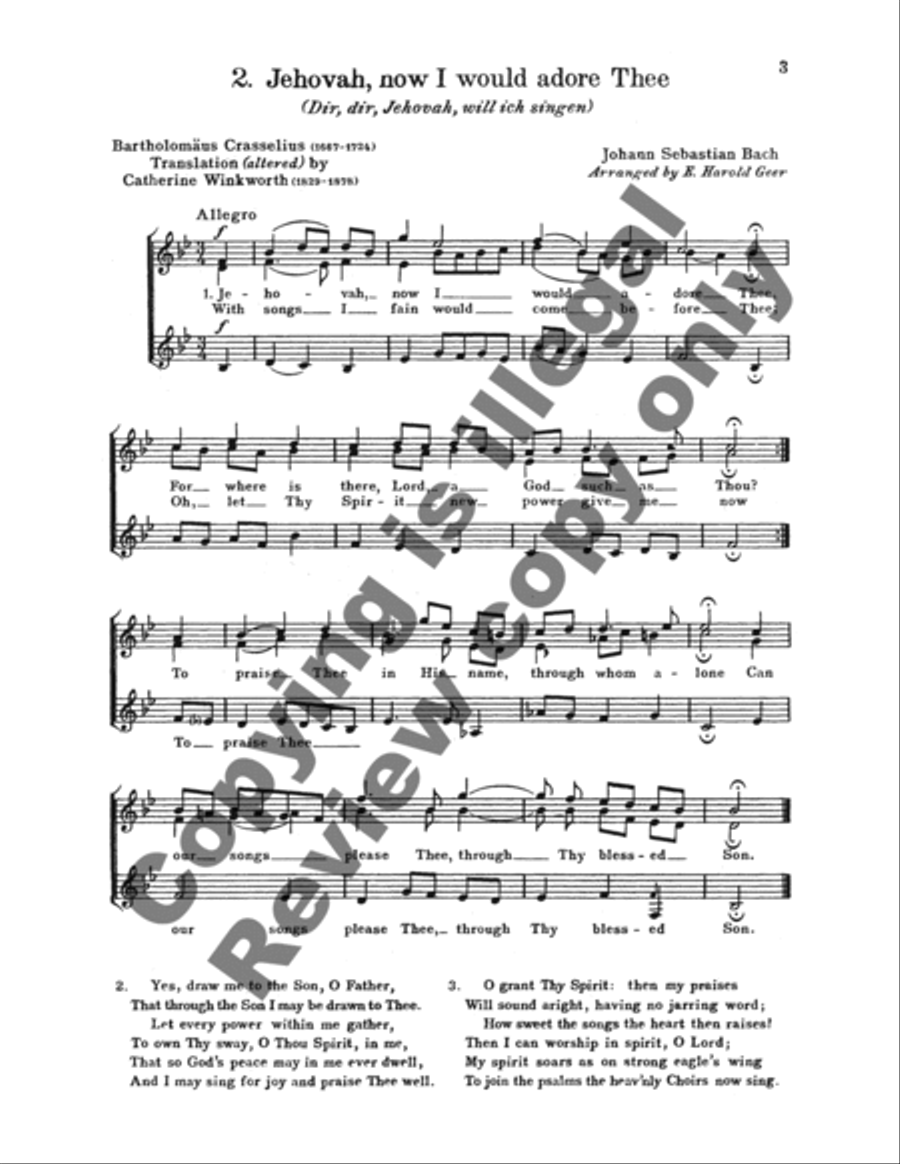 26 Chorales (Book V from 131 Chorales) SSA scores gallery preview page 7