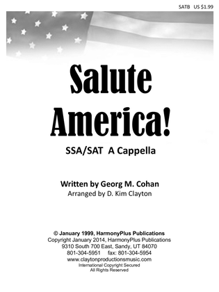 Book cover for Salute America!