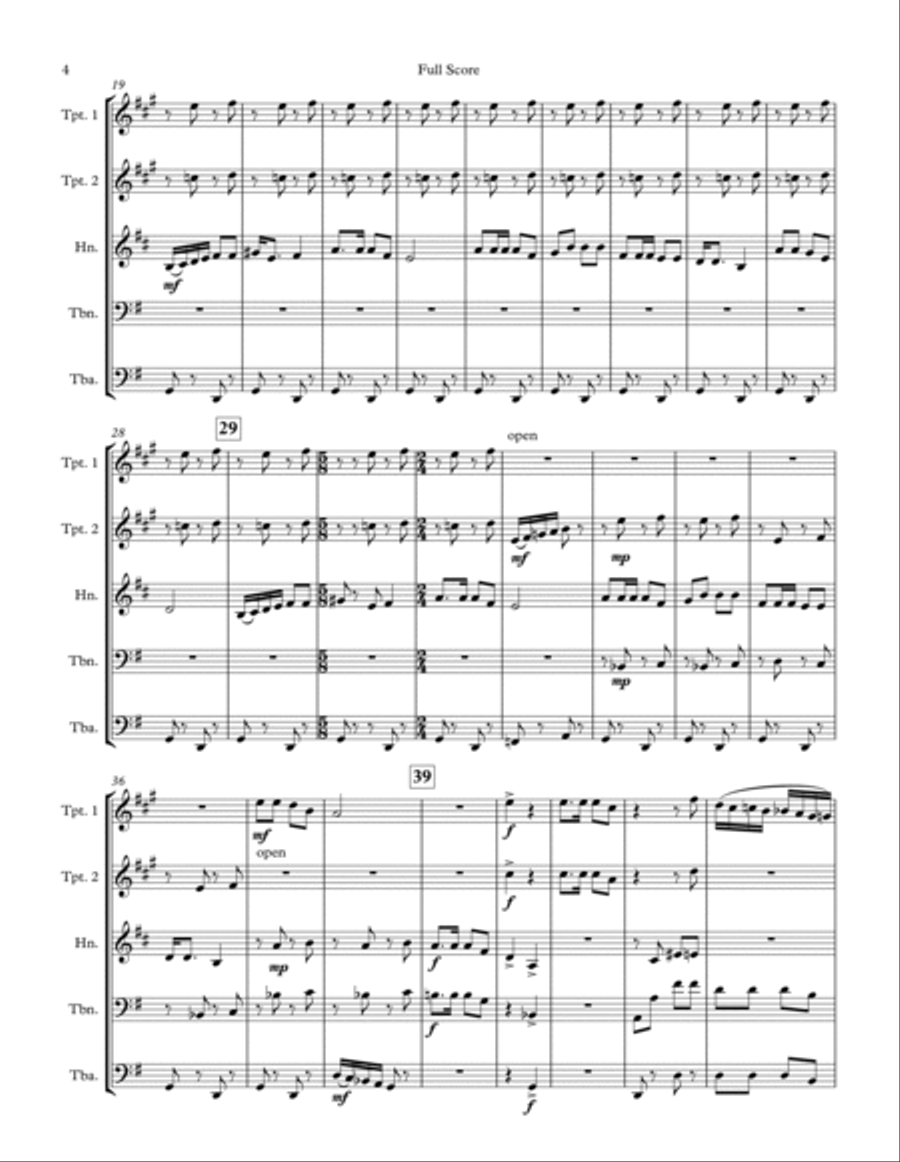 Boil Them Cabbage Down/ No! No! No! School and Community scores gallery preview page 4
