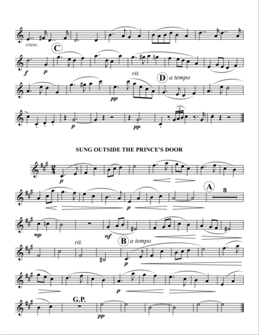 Three MacDowell Pieces Brass Quartet scores gallery preview page 5