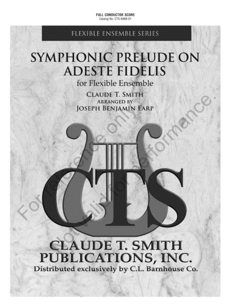 Symphonic Prelude on Adeste Fidelis image number null
