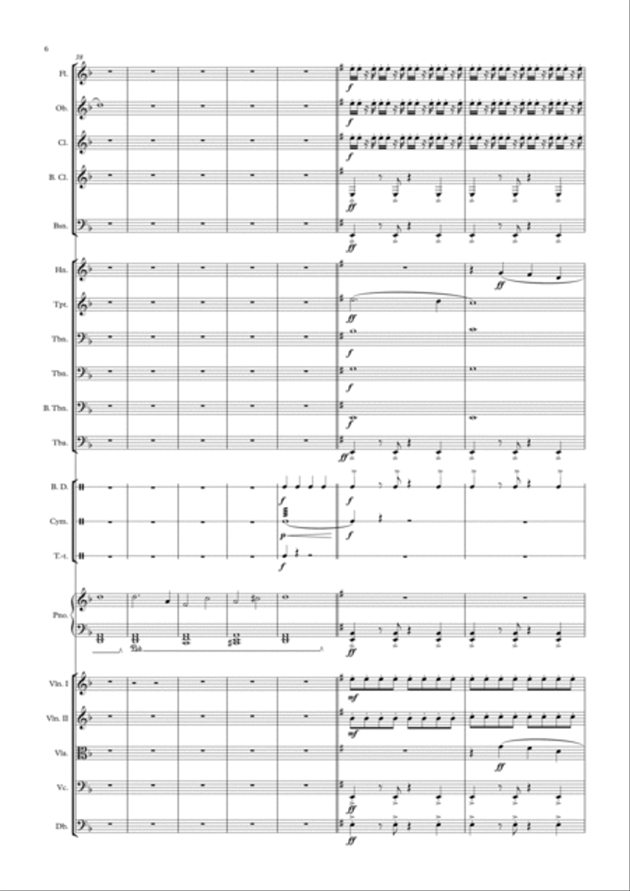 Eerie Castle Eerie Castle Full Orchestra scores gallery preview page 6
