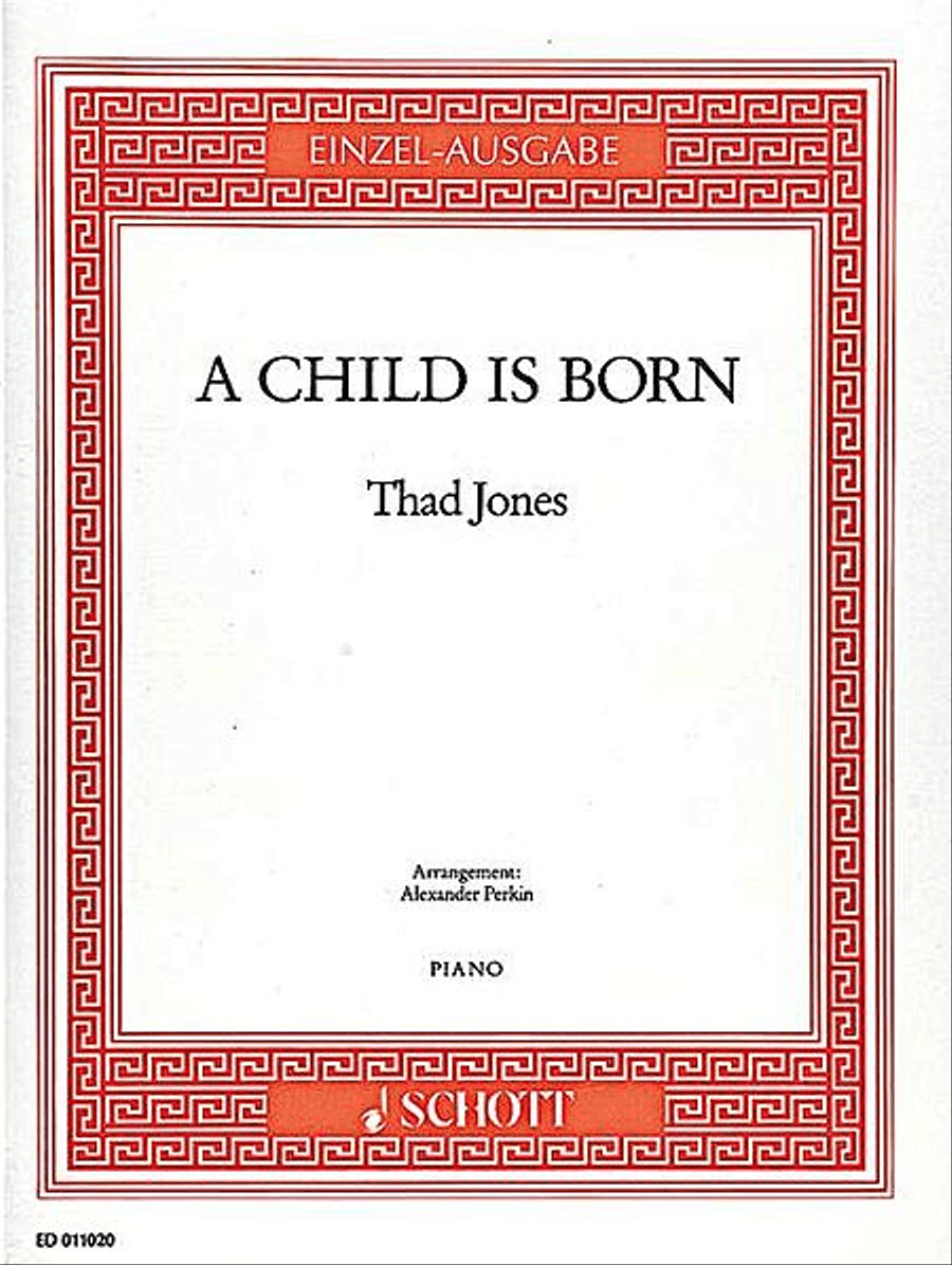 A Child Is Born Piano Solo scores gallery preview page 1