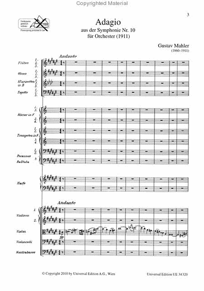 Adagio From Symphony No. 10