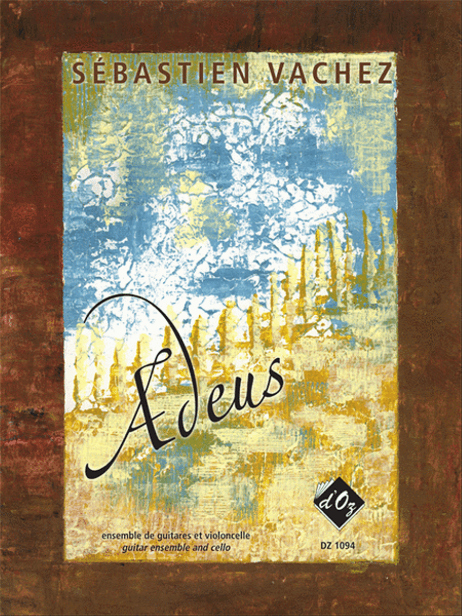 Adeus Guitar Ensemble scores gallery preview page 1