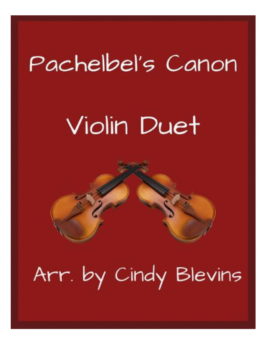 Pachelbel's Canon, for Violin Duet String Duet scores gallery preview page 1