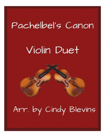 Pachelbel's Canon, for Violin Duet image number null