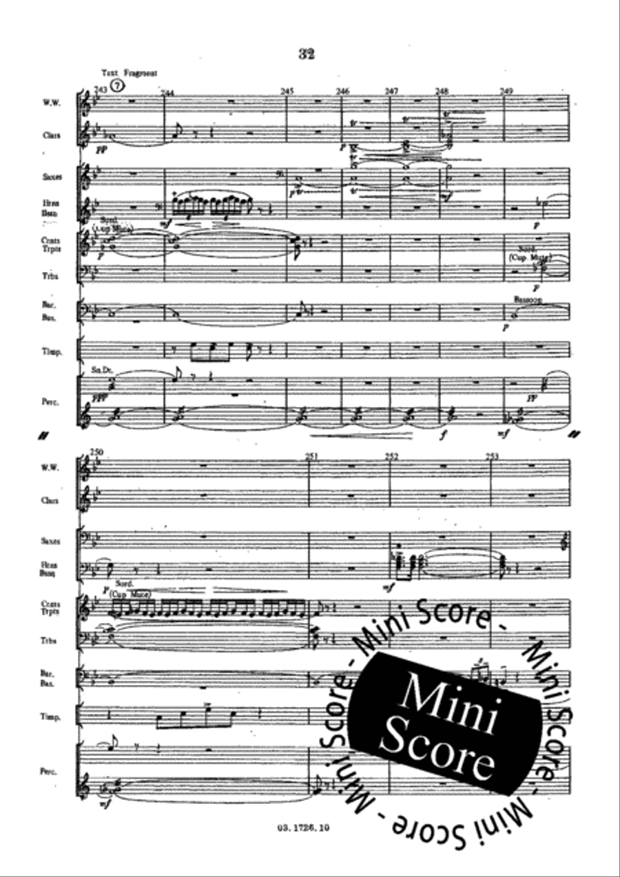 A New Dress for the Emperor Concert Band scores gallery preview page 41