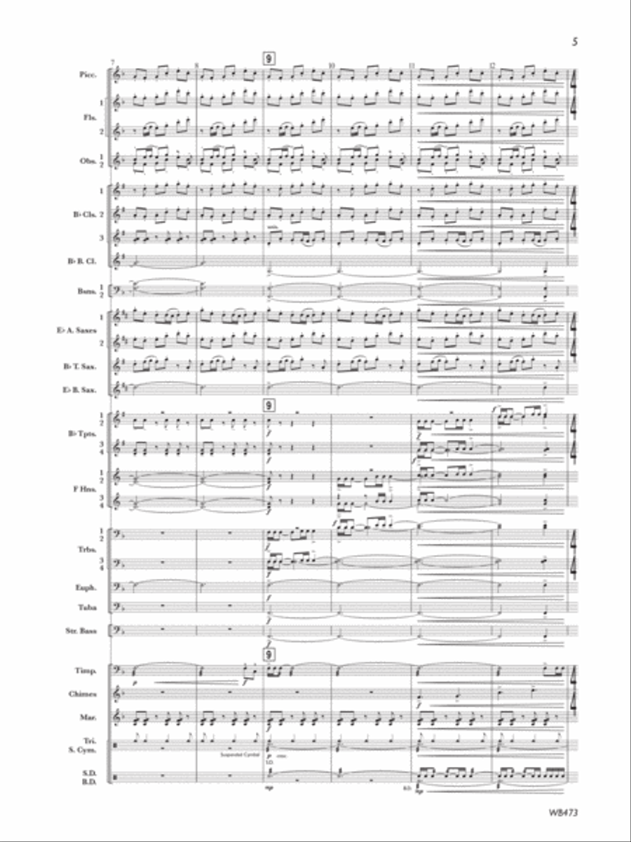 Legacy Fanfare Legacy Fanfare Concert Band scores gallery preview page 4