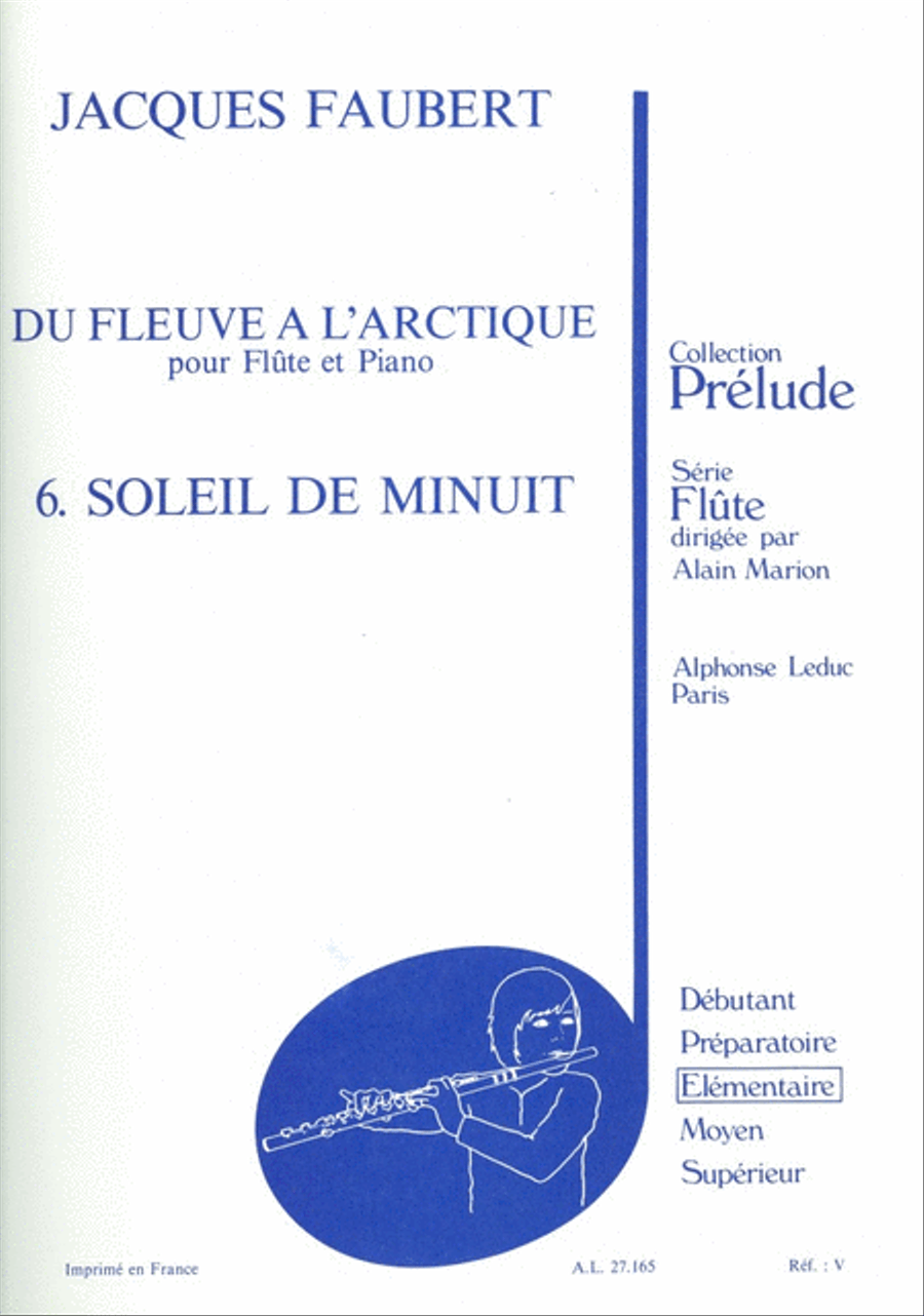 Soleil De Minuit (flute & Piano) Flute Solo scores gallery preview page 1