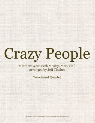 Book cover for Crazy People