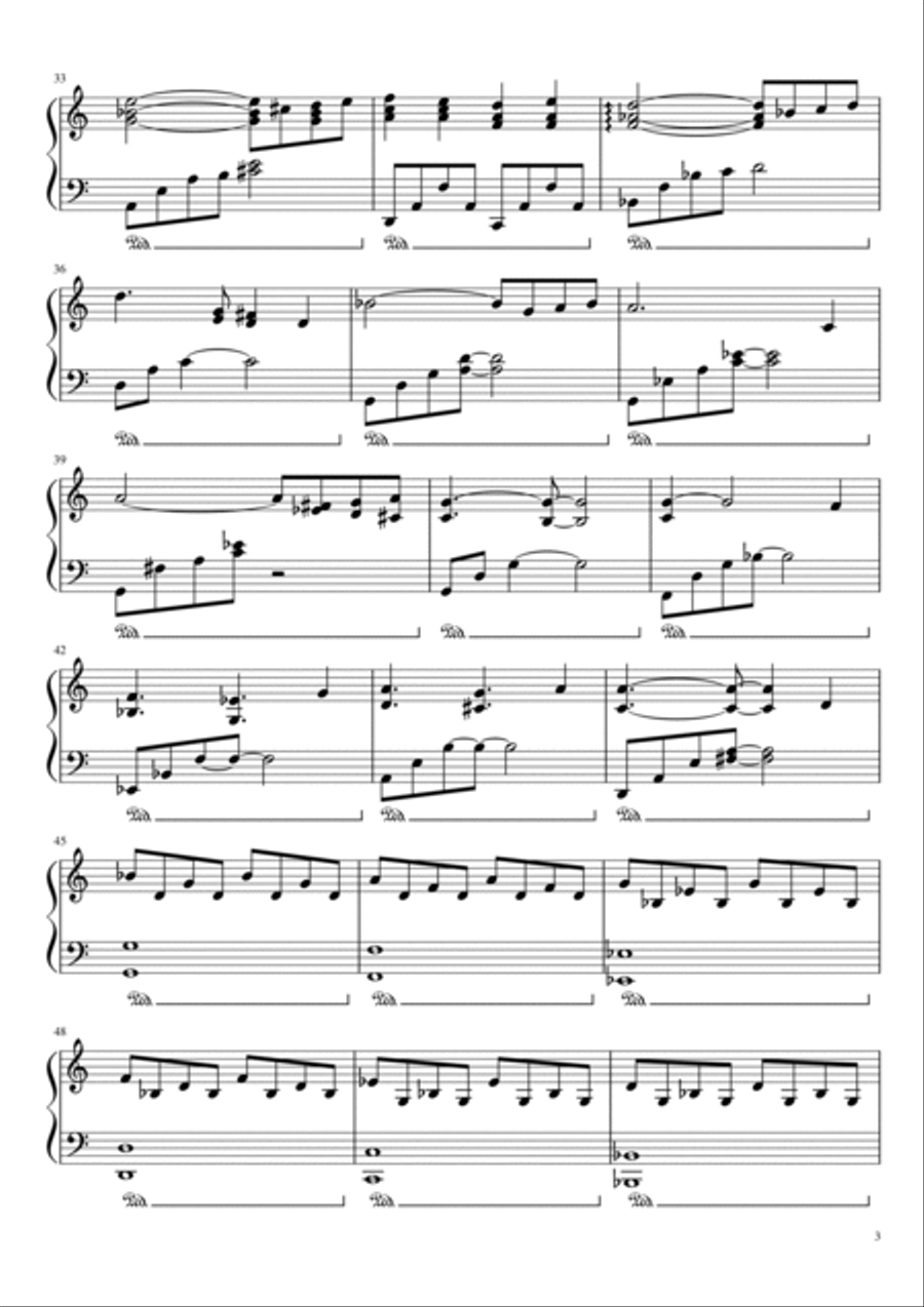 Evasion éthérée Evasion éthérée Piano Solo scores gallery preview page 3