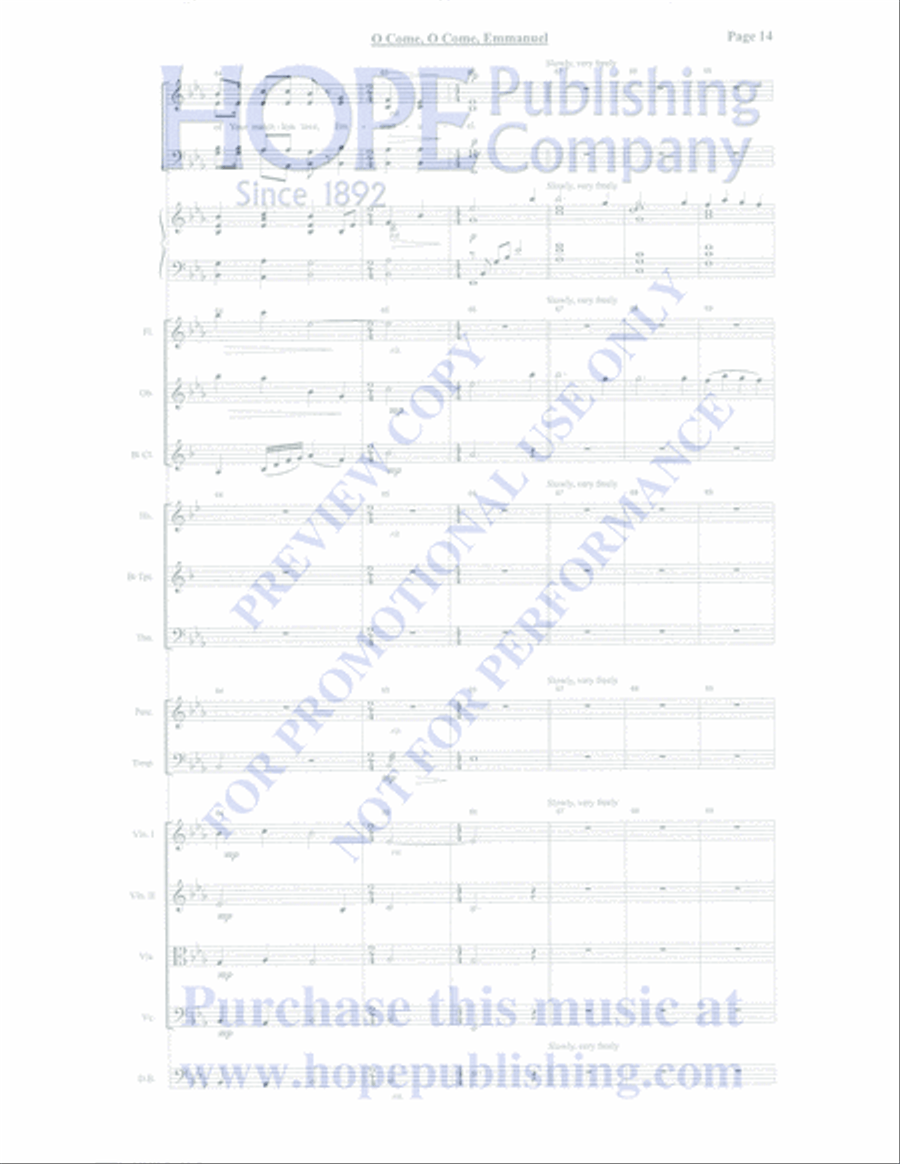 Emmanuel Emmanuel Orchestra scores gallery preview page 16