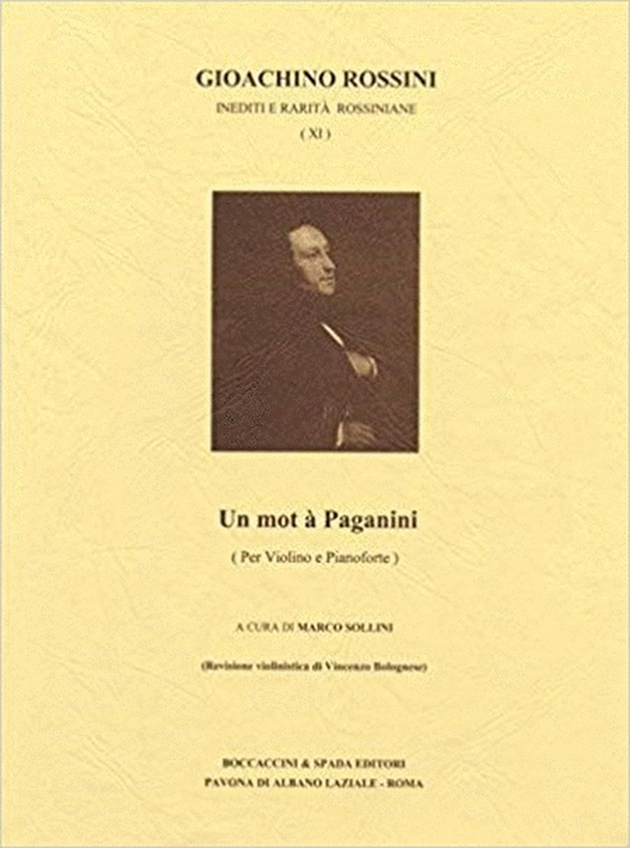 Un Mot A Paganini - Vol XI